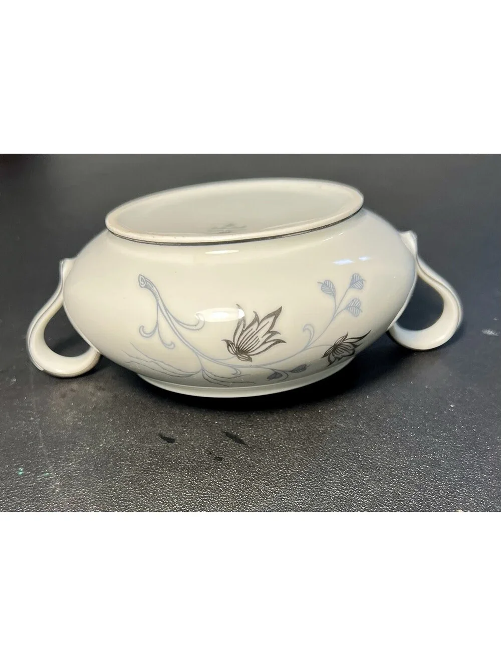 Eschenbach Bavaria 1960s Creamer And Sugar Bowl Silver Arbor Baronet China